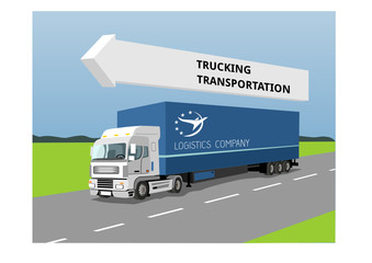 truck transport logistics trucking traffic road container car trailer cargo transportation