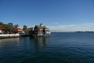 Fototapeta premium San Diego seaport Village