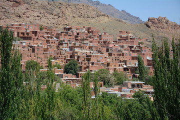 Fototapeta na wymiar Medieval village, Abyaneh, Iran