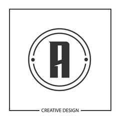 Letter A Logo Template Design