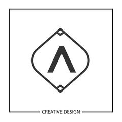 Letter A Logo Template Design