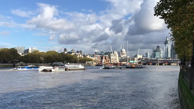 La Tamise &agrave; Londres