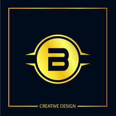 Letter B Logo Template Design