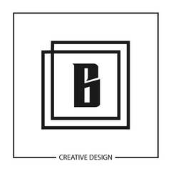 Letter B Logo Template Design