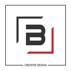 Letter B Logo Template Design