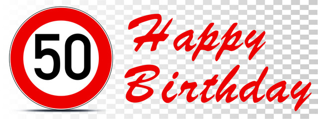 Geburtstag 50 