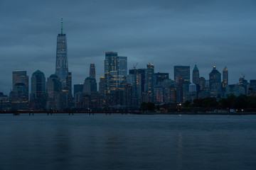 Fototapeta na wymiar NYC - Blue Hour