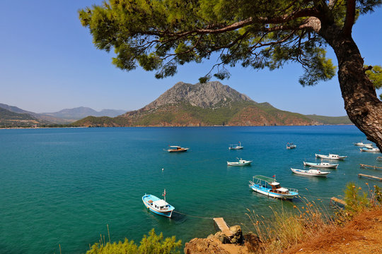 Adrasan in Antalya, Turkey.