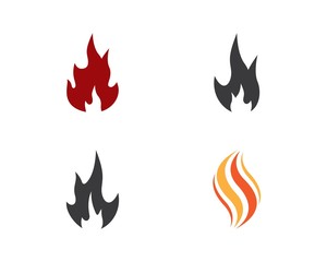 Fire flame logo