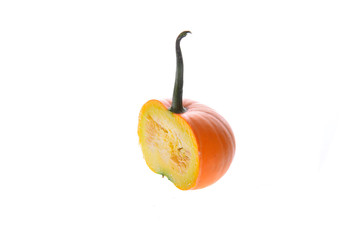 Pumpkin isolated on a white background