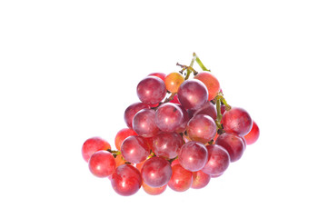 Grapes, isolated on a white background