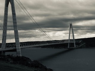 Fototapeta premium istanbul bosphorus bridge turkey view