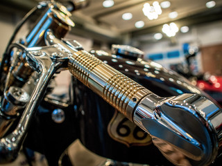 Motorcycle Closeup