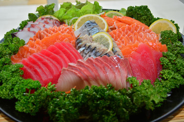 fresh sasimi set