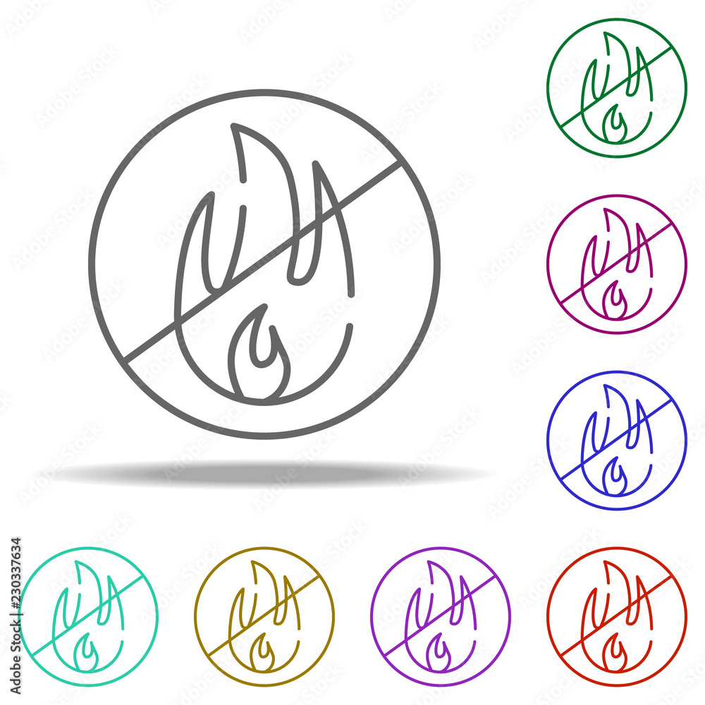 Poster sign explosive icon. elements of construction in multi color style icons. simple icon for websites, 