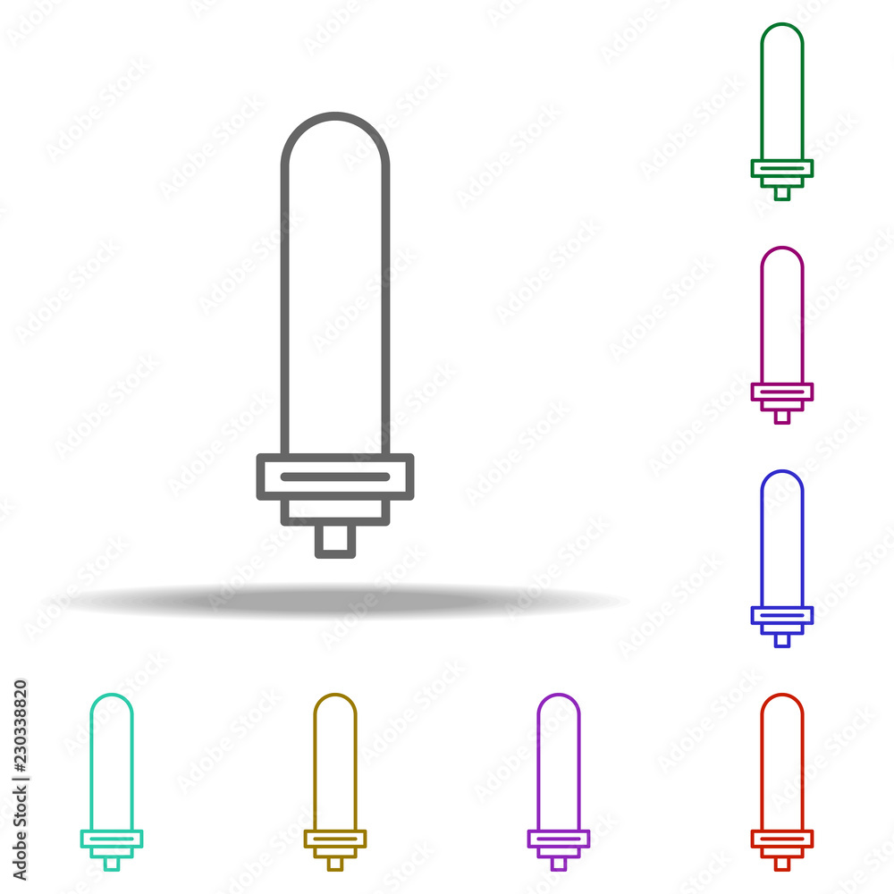 Poster light icon. elements of eco in multi color style icons. simple icon for websites, web design, mobile