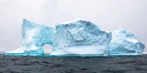 Fotobehang Iceberg with Arch © Steven
