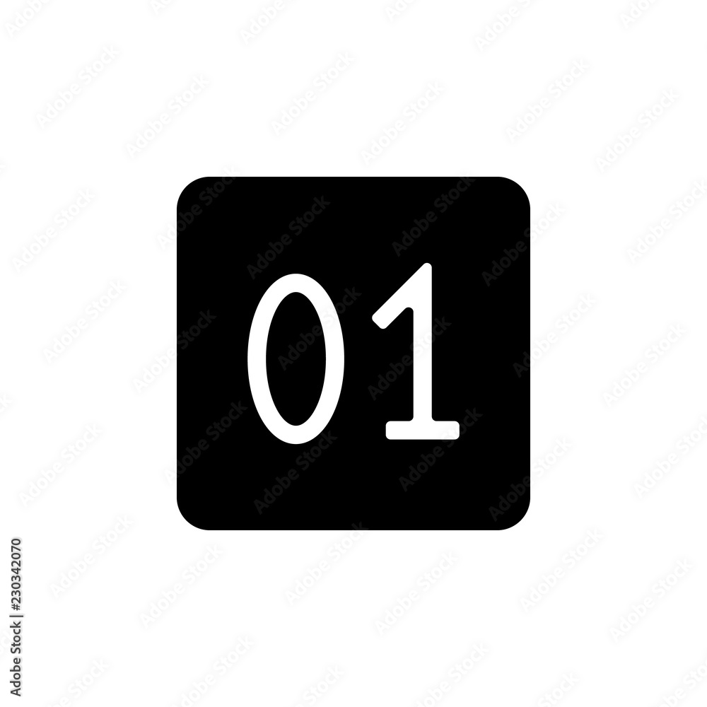 Poster calendar icon. one of simple collection icons for websites, web design, mobile app