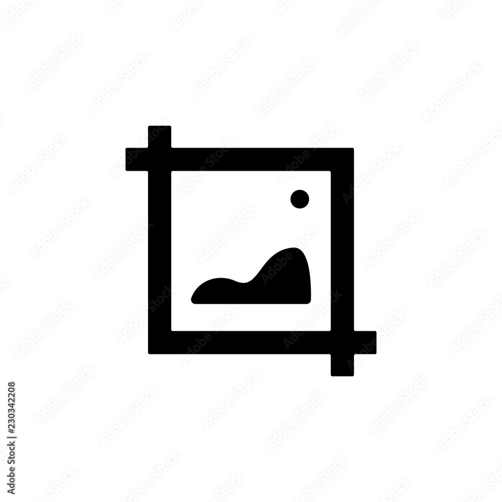Aufkleber image icon. one of simple collection icons for websites, web design, mobile app