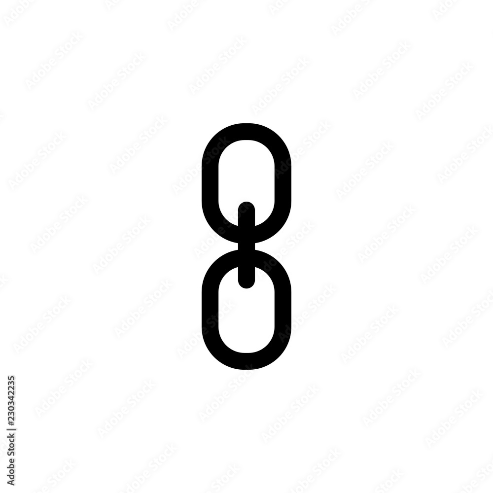 Poster link icon. one of simple collection icons for websites, web design, mobile app