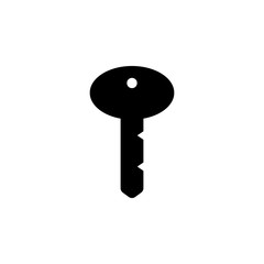 Key icon. One of simple collection icons for websites, web design, mobile app