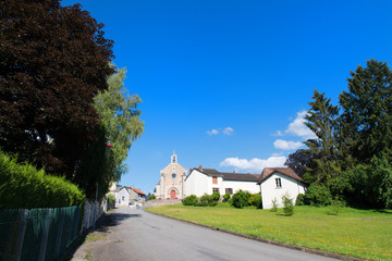 Fototapeta na wymiar Village Saint-Meard in French Limousin