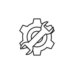 engineering sign icon. Element of robotics engineering for mobile concept and web apps icon. Thin line icon for website design and development, app development. Premium icon