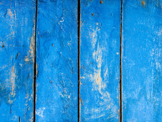 Fototapeta na wymiar Vintage wooden dark blue boards