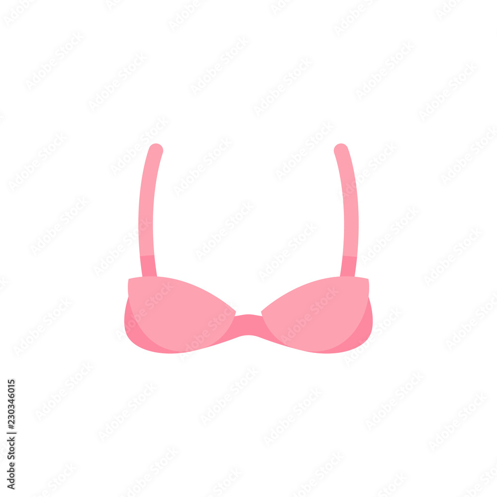 Aufkleber bra color icon. element of color clothes icon for mobile concept and web apps. detailed bra icon can
