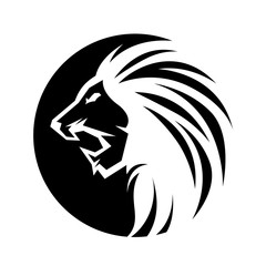 King Lion Logo Design Inspiration Vector 