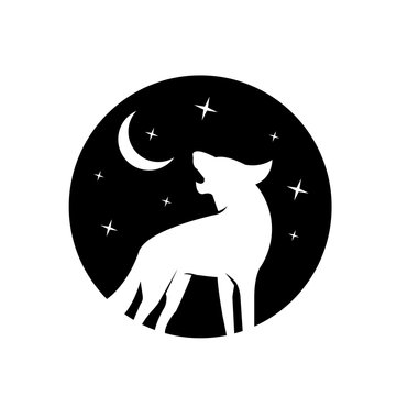 Wolves, Night wolves Logo Vector