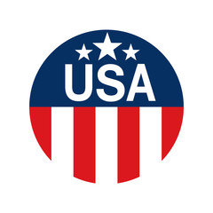 made in USA sign vector
