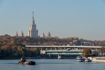 Obraz premium Осень в Лужниках.