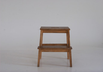 wooden bench for photo shoots