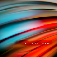 Background abstract - liquid color wave