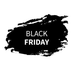 Black Friday Sale design template. Black Friday banner