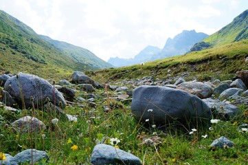 Berge Tal Wege
