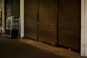 シャッター商店街