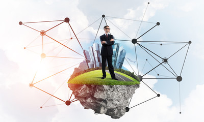 Concept of modern wireless technologies as effective tool for business