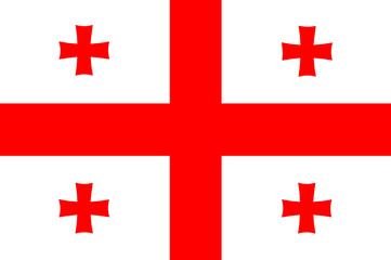National flag of Georgia