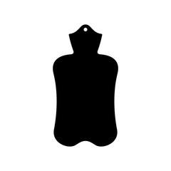 Hot water bottle, rubber warmer