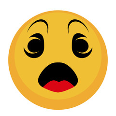 face with different emotions