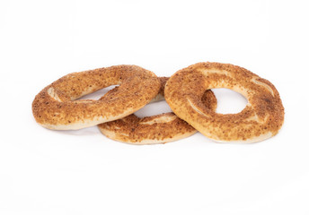 Turkish Simit Bread, sesame bagel