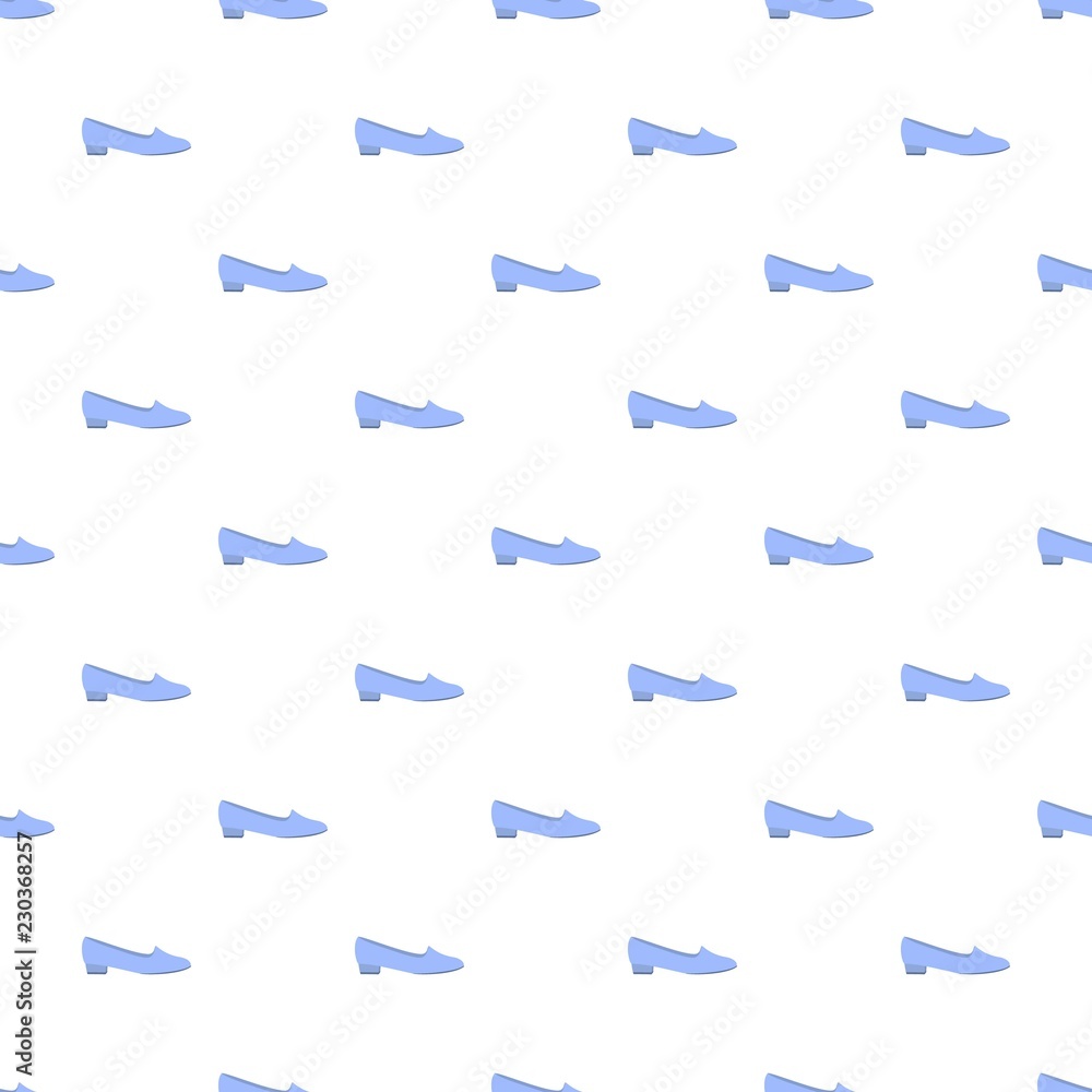 Aufkleber blue low shoe pattern seamless repeat background for any web design