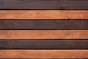 Wooden texture background. brown and white wooden boards. Textures and patterns of wood.