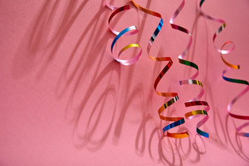 holiday colorful ribbons