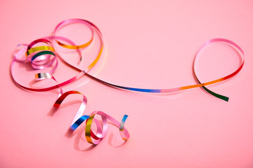 Obraz na płótnie Canvas holiday colorful ribbons