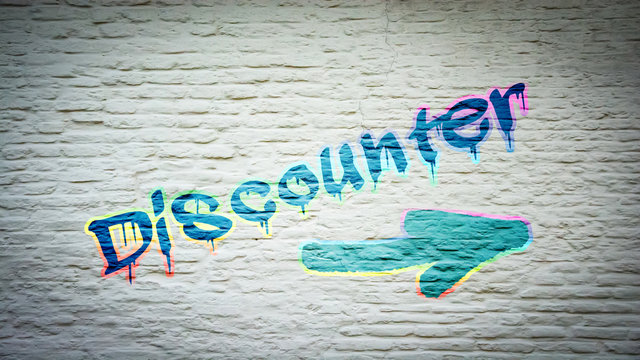 Schild 397 - Discounter