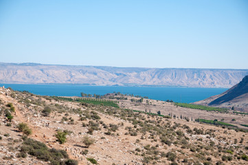 The Sea of Galilee and Beit Netofa Valley