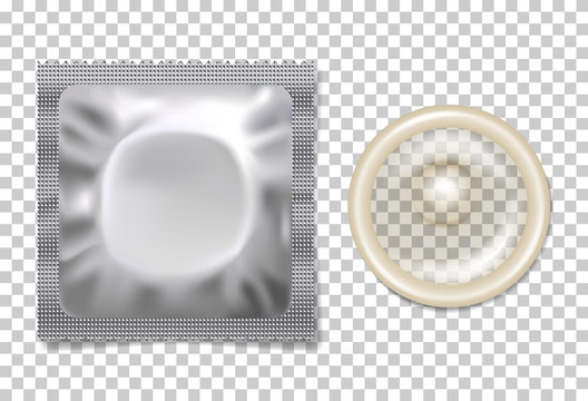 Condom isolated